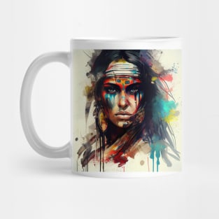 Powerful American Native Woman #2 Mug